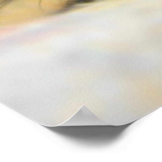 Pug Puppy Black Face Poster (Hoek)