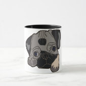 PUG PUPPY DOG MOK (Midden)