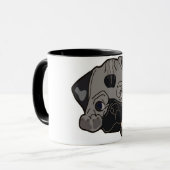 PUG PUPPY DOG MOK (Voorkant links)