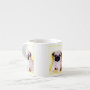Pug Puppy Espresso Kop