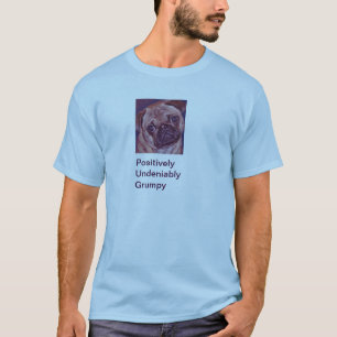 Pug Puppy Face Mannen'sT-shirt T-shirt