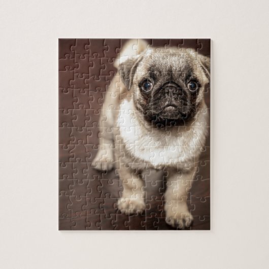 Pug Puppy Legpuzzel (Verticaal)