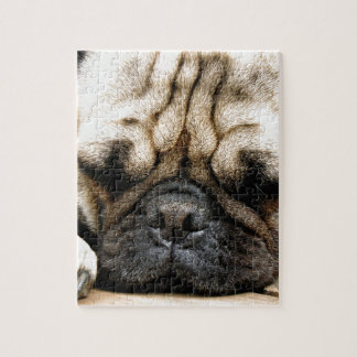 Pug puppy legpuzzel