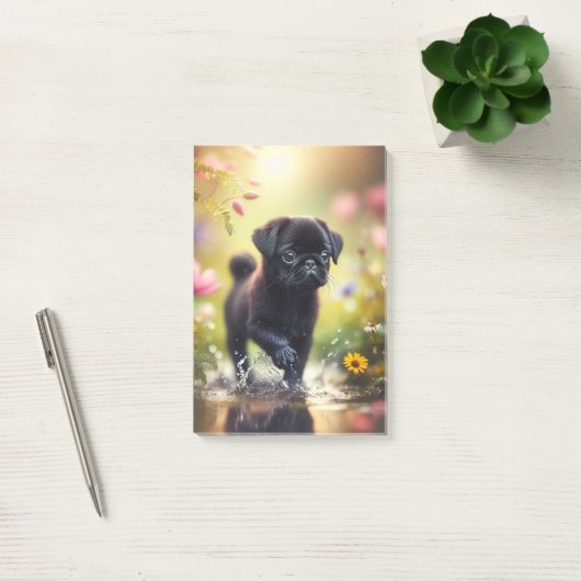 Pug Puppy Post-it® notes (Kantoor)