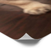 Pug Puppy Poster (Hoek)