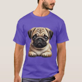 Pug Puppy T-shirt (Voorkant)