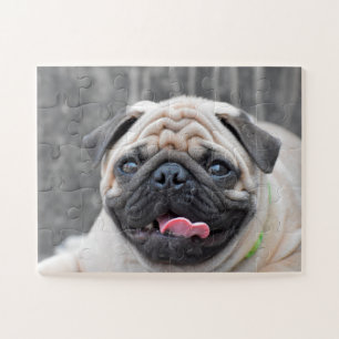 Pug Puzzle Legpuzzel