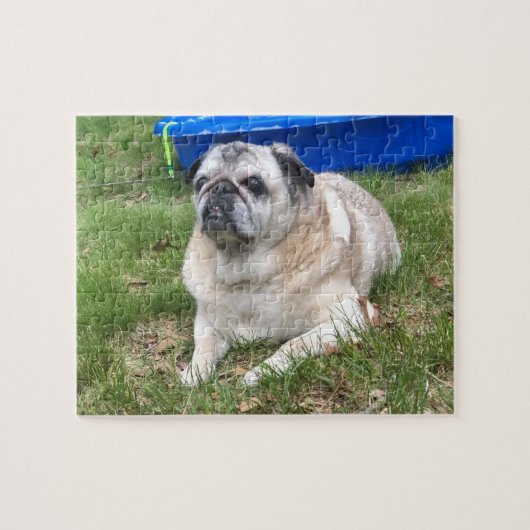 Pug Puzzle Legpuzzel (Horizontaal)