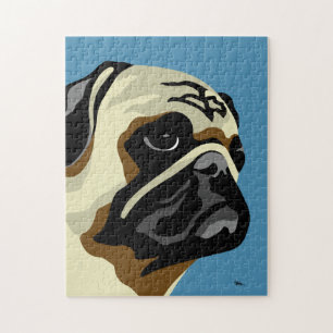 Pug Puzzles Legpuzzel