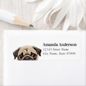 Pug Return Address Labels (Insitu)