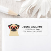 Pug Return Address Labels (Insitu)