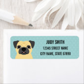 Pug Return Address Labels (Insitu)
