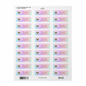 Pug Return Address Labels (Full Sheet)