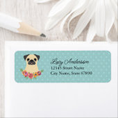 Pug Return Address Labels (Insitu)