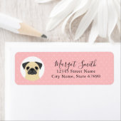 Pug Return Address Labels (Insitu)