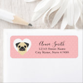 Pug Return Address Labels (Insitu)