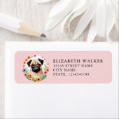 Pug Return Address Labels (Insitu)