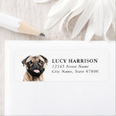 Pug Return Address Labels (Insitu)
