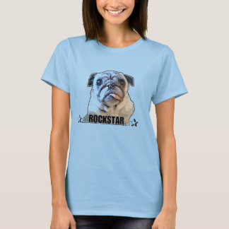 Pug Rocker T-shirt