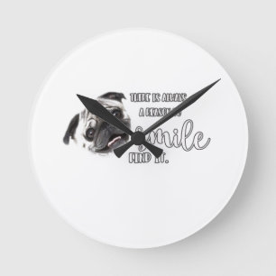 Pug Ronde Klok