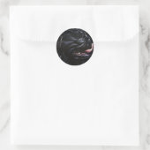 Pug Ronde Sticker (Tas)