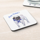 Pug Sailor Onderzetter (Linkerzijde)