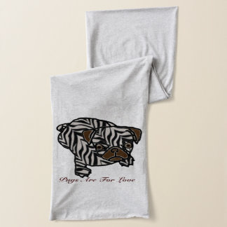 Pug Scarf Sjaal