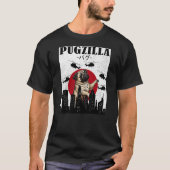 Pug Shirt Funny Pug Owner Pugzilla Dog Lover Funny (Voorkant)