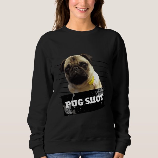 Pug Shot Essential T-shirt 372 (Voorkant)