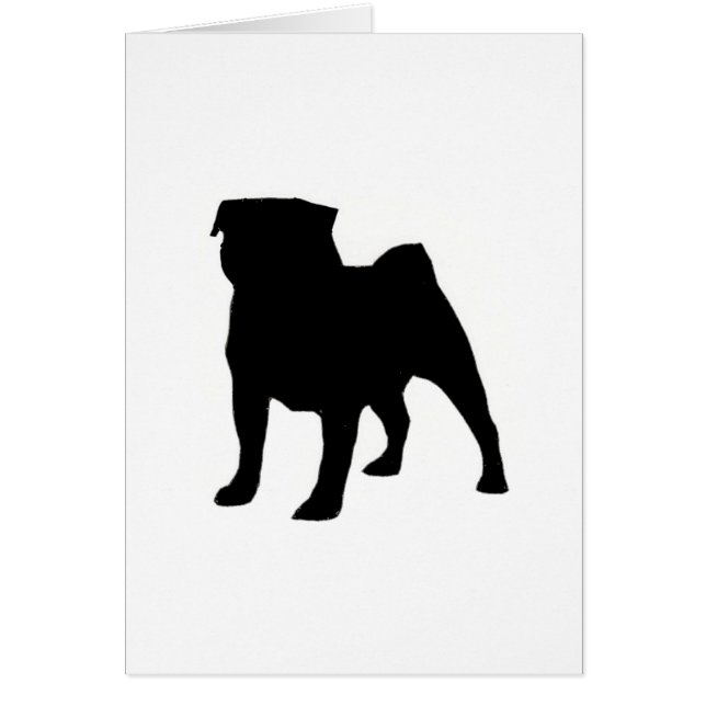 pug silhouet (Voorkant)