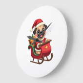 Pug slee rit grote klok (Hoek)
