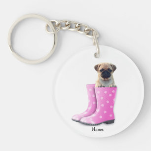 Pug Sleutelhanger