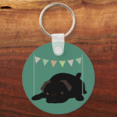 Pug Sleutelhanger (Voorkant)