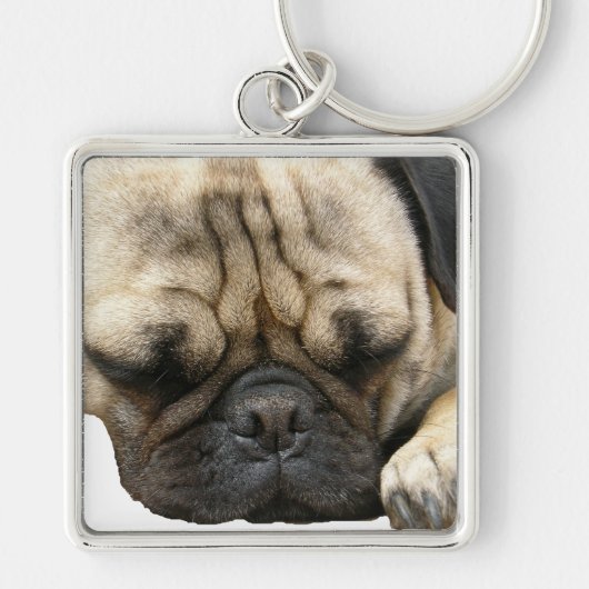pug sleutelhanger (Voorkant)