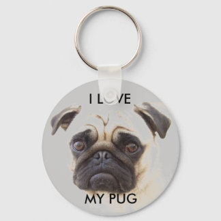 Pug Sleutelhanger