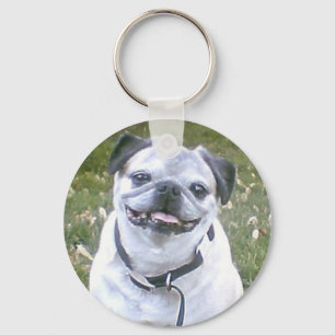 Pug Small Dog Sleutelhanger
