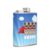 Pug Squad Beverage Heupfles (Rechts)