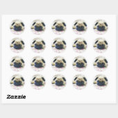 Pug stickers (Vel)