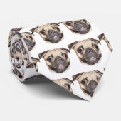 Pug Stropdas (Opgerold)