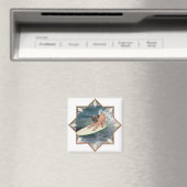 Pug Surfer Gozer Magneet (Insitu (Vaatwasser))