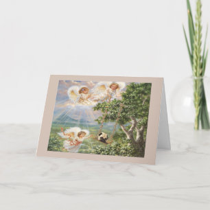 Pug Sympathy Card Kaart