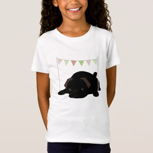 Pug T-shirt (Voorkant)