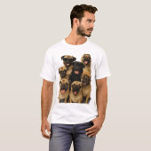 Pug T-shirt (Voorkant volledig)