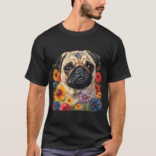 pug t-shirt (Voorkant)