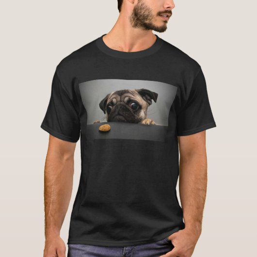 Pug T-shirt (Voorkant)