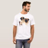 Pug T-shirt (Voorkant volledig)