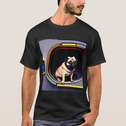 pug t-shirt (Voorkant)