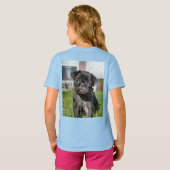 Pug T-shirt (Achterkant volledig)