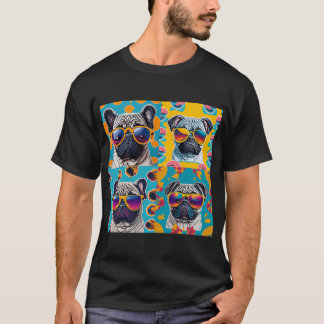 Pug-tastische Pop Art: Andy Warhol Geïnspireerde Z T-shirt