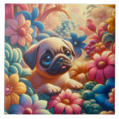 Pug Tegeltje (Voorkant)